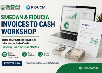 Apply for SMEDAN and Fiducia Invoice to Cash Workshop 2026 for MSMEs and Small Businesses