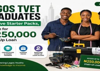 Lagos TVET Graduates Receive Starter Packs, Eligible for ₦250,000 Start-Up Loan