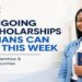 Ongoing Scholarships for Nigerians