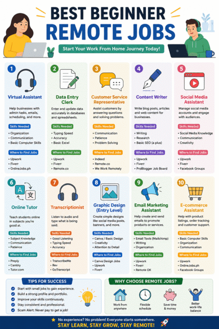 How to Find Remote Job for Beginners