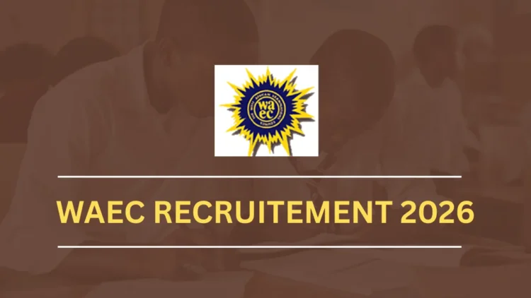 WAEC Recruitment 2026