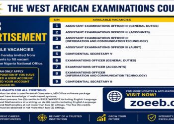 WAEC Recruitment 2026