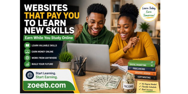 Websites That Pay You to Learn New Skills