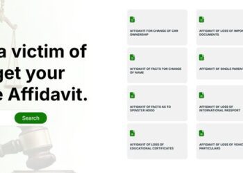 how to get an affidavit online in Nigeria