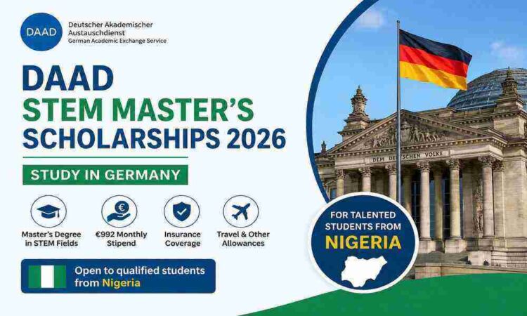 2026 DAAD STEM Master’s Scholarships,