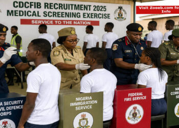 CDCFIB Clarifies Dress Code for Medical Screening