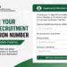 CDCFIB Recruitment Application Number