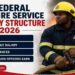Federal Fire Service Salary Structure