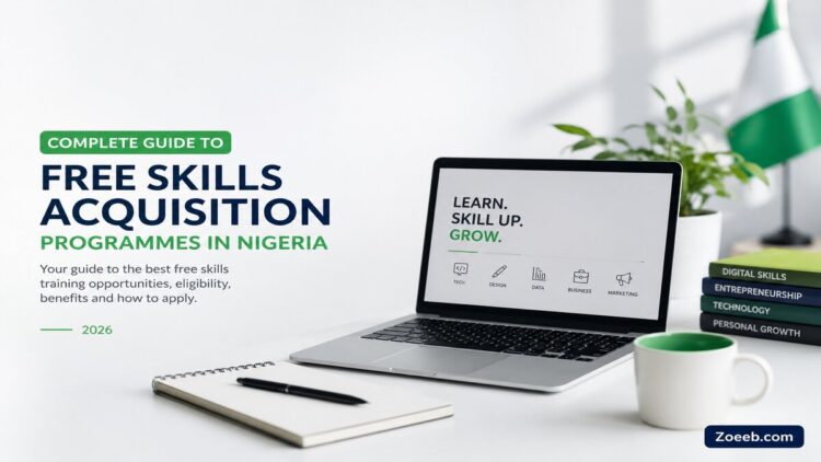 Free Skills Acquisition Programmes in Nigeria