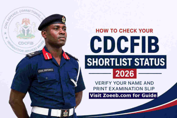 How to Check Your CDCFIB Shortlist Status