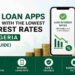 Loan Apps With the Lowest Interest Rates in Nigeria