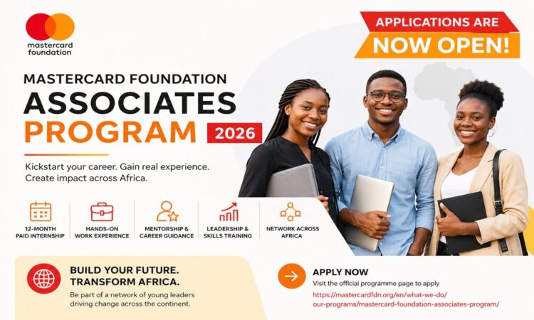 Mastercard Foundation Opens 2026 Associates Program for Young Nigerians