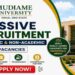 Mudiame University Recruitment 2026