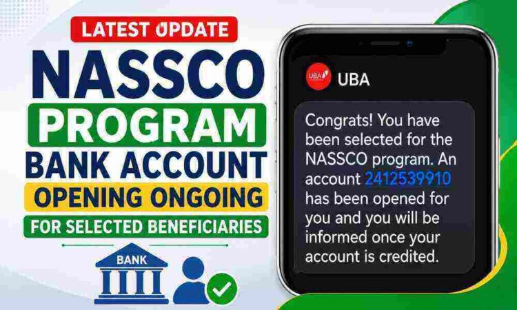 NASSCO Bank Account Opening Ongoing for Selected Beneficiaries as Conditional Cash Transfer Processing Begins