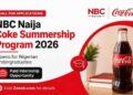 NBC Naija Coke Summership Program 2026