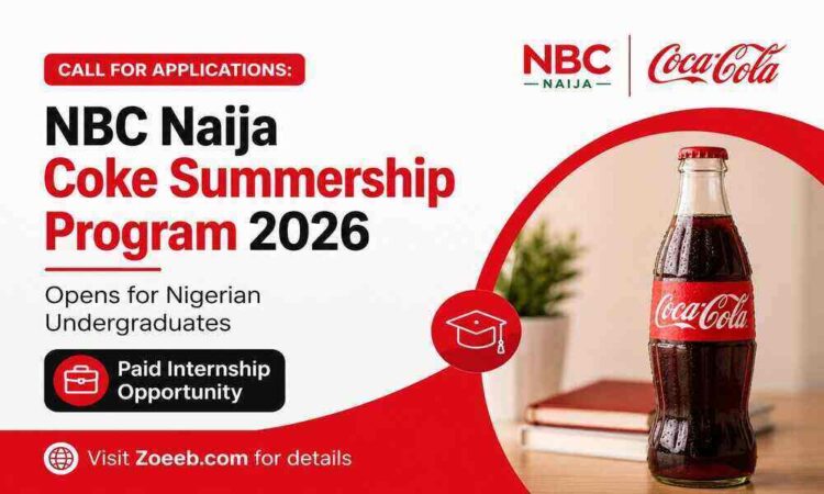 NBC Naija Coke Summership Program 2026