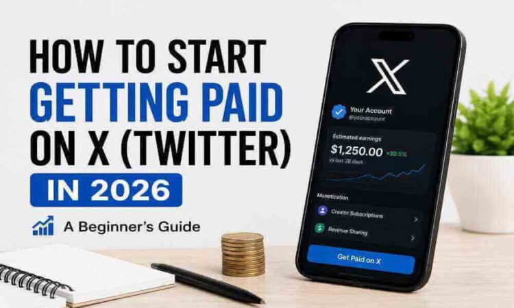 how to start making money on X