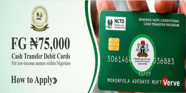 FG ₦75,000 Cash Transfer