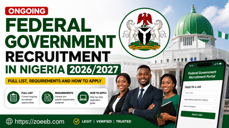 Federal Government Recruitment in Nigeria 2026: Ongoing Vacancies and Application Guide