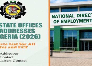 NDE State Offices in Nigeria