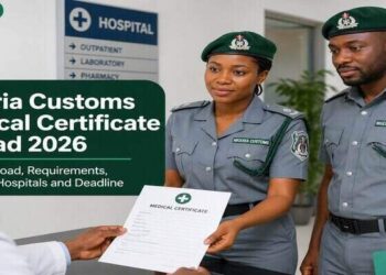 Nigeria Customs Medical Certificate Upload