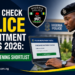 Police Recruitment 2026: How to Check Your Application Status and Medical Screening Shortlist