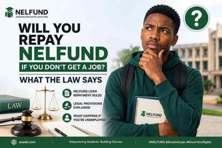 Repay NELFUND If You Don’t Get a Job