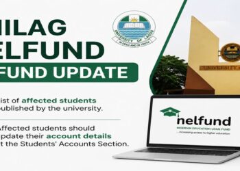 UNILAG NELFUND Refund List