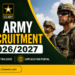 US Army Recruitment 2026/2027: Application Portal, Requirements and How to Apply