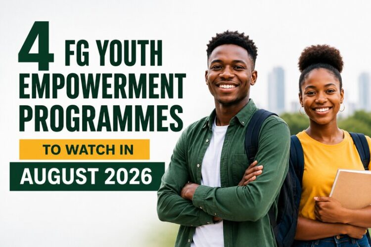 4 FG Youth Empowerment Programmes to Watch in August 2026