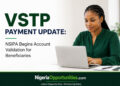 VSTP Payment Update NSIPA Begins Account Validation for Beneficiaries