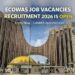 ECOWAS Recruitment 2026/2027 Application Form Portal, Deadline and How to Apply