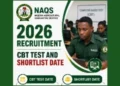NAQS Recruitment CBT Test