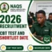NAQS Recruitment CBT Test