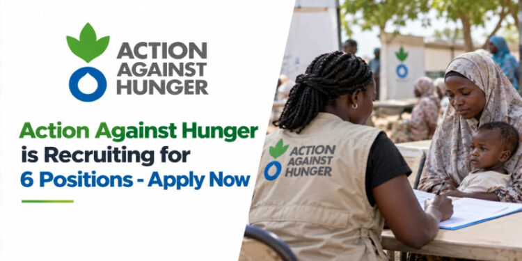 Action Against Hunger recruitment