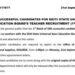 EKSUBEB shortlisted list batch 1