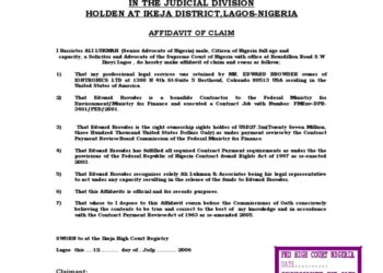 How to Register and Download Federal High Court Affidavit Online